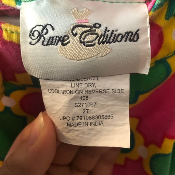 Hot pink and green top - Picture 2 of 3